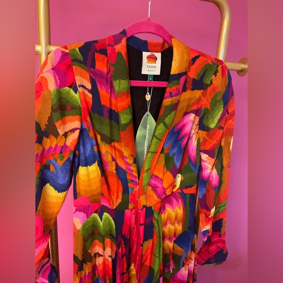 NWT-FARM Rio Maxi Dress ❤️ - Picture 4 of 8